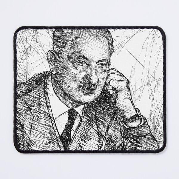Item preview, MARTIN HEIDEGGER ink portrait .2 designed and sold by lautir.