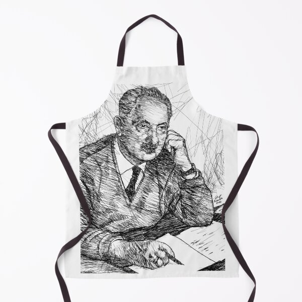 Item preview, MARTIN HEIDEGGER ink portrait .2 designed and sold by lautir.