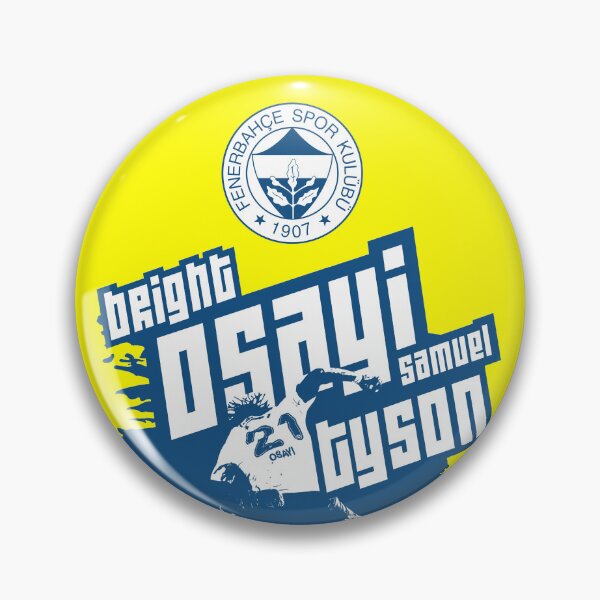 Item preview, Fenerbahçe Bright Osayi Samuel themed graphic design designed and sold by ironpalette.