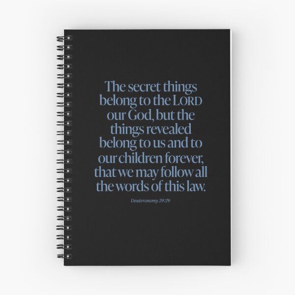 Item preview, Deuteronomy 29:29 v.5 designed and sold by x1brett.