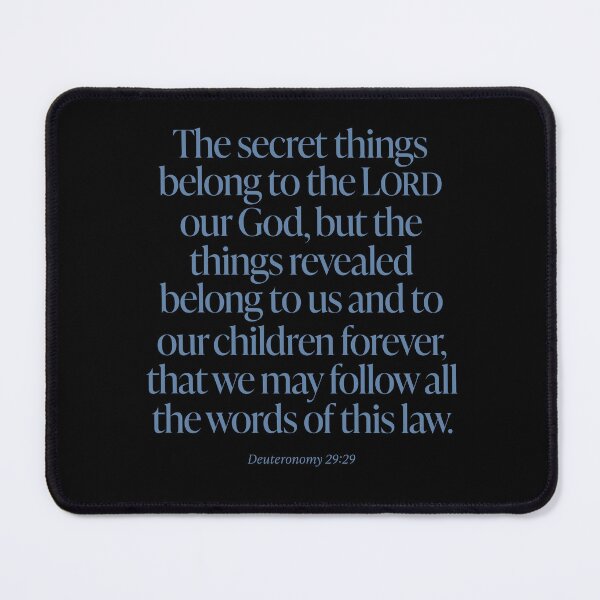 Item preview, Deuteronomy 29:29 v.5 designed and sold by x1brett.