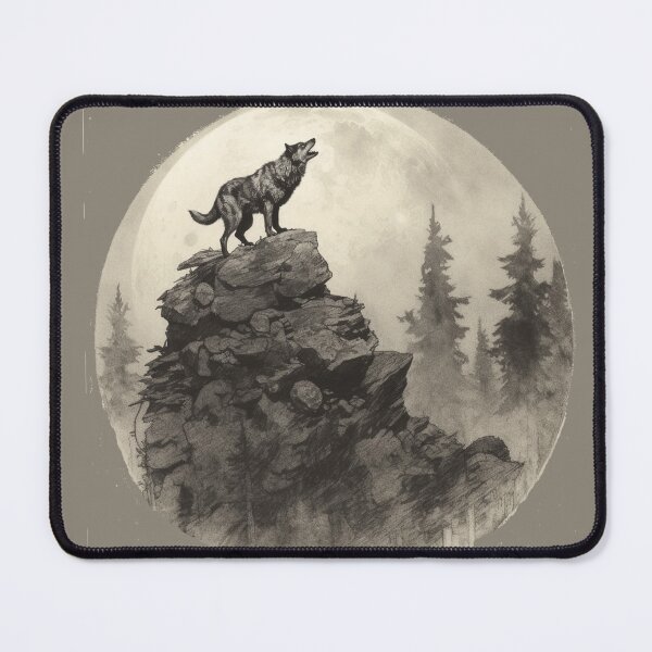 Item preview, Alpha Wolf Howling at the Moon. designed and sold by SBD-Shop.