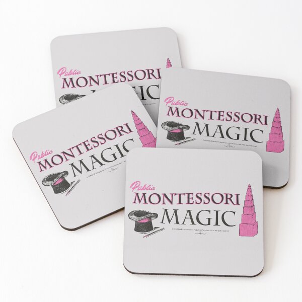 Item preview, Montessori Magic • Pink Tower Material designed and sold by MKE Rhine Maiden  •  Grumble Services, LLC..