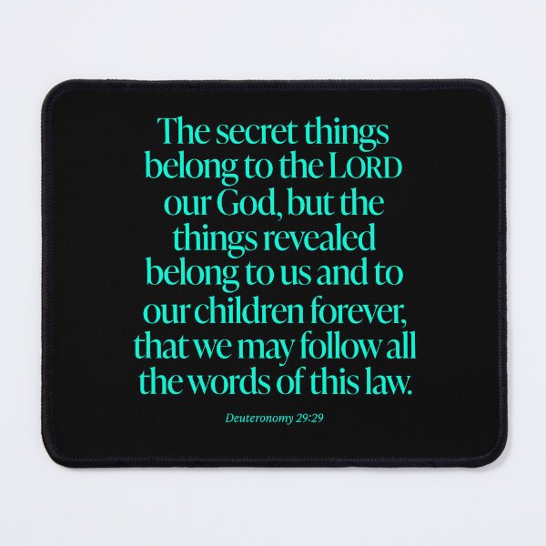 Item preview, Deuteronomy 29:29 v.6 designed and sold by x1brett.