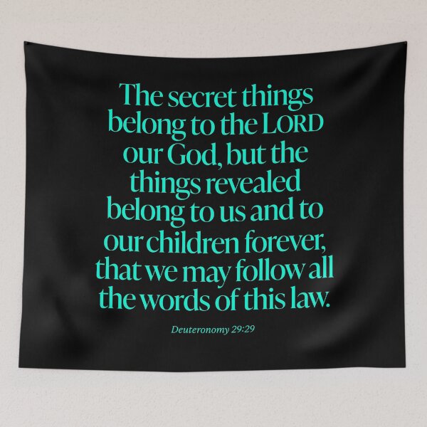 Item preview, Deuteronomy 29:29 v.6 designed and sold by x1brett.