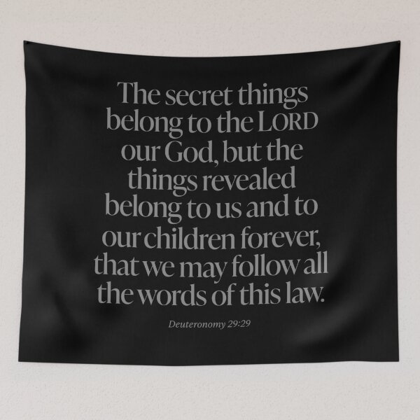 Item preview, Deuteronomy 29:29 v.7 designed and sold by x1brett.