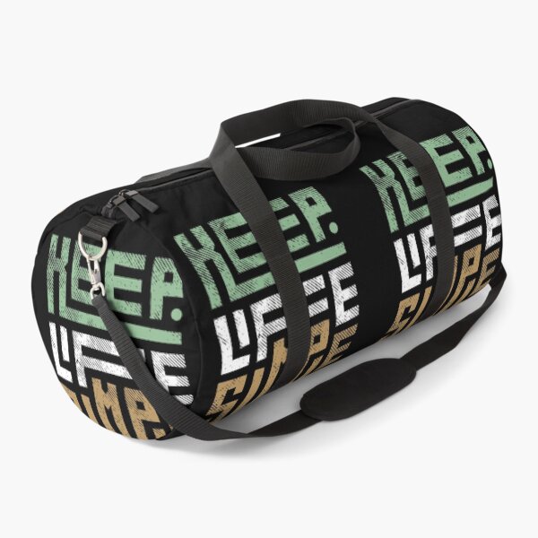 Item preview, Keep Life Simple at Green, White and Gold, Only Letters designed and sold by AdiRemba.