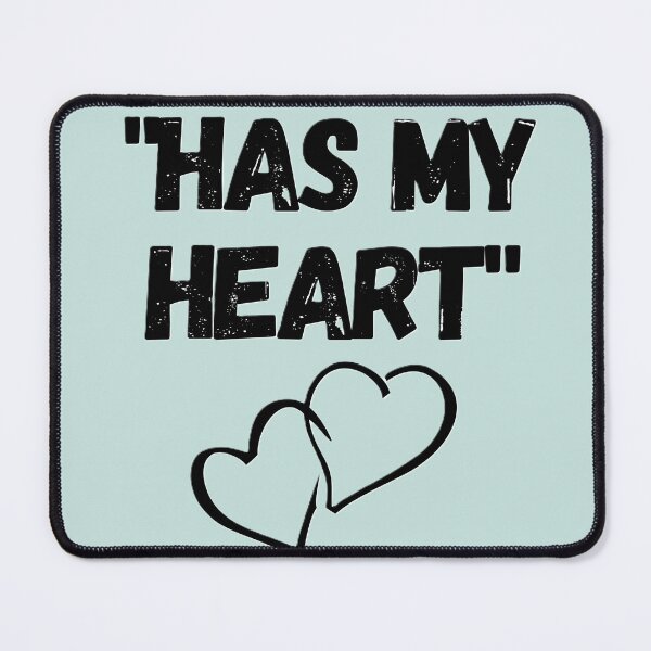 Item preview, has my heart t-shirts with love phrases designed and sold by BladiWear.
