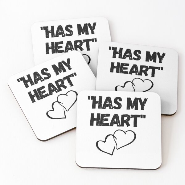 Item preview, has my heart  t-shirts with love phrases designed and sold by BladiWear.