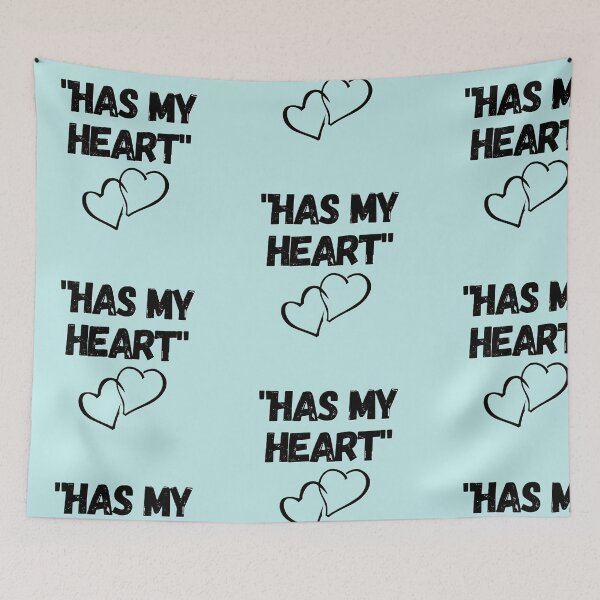 Item preview, has my heart  t-shirts with love phrases designed and sold by BladiWear.