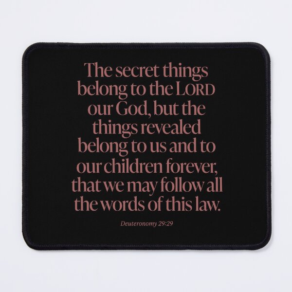 Item preview, Deuteronomy 29:29 v.8 designed and sold by x1brett.