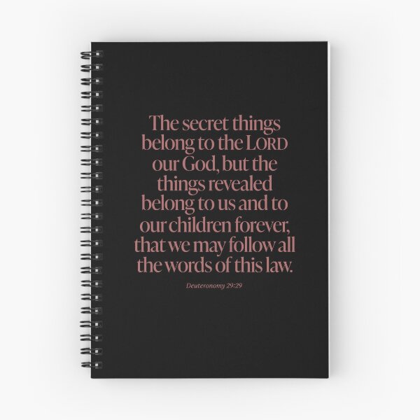 Item preview, Deuteronomy 29:29 v.8 designed and sold by x1brett.