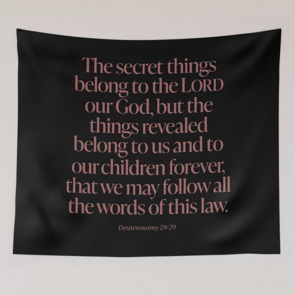 Item preview, Deuteronomy 29:29 v.8 designed and sold by x1brett.