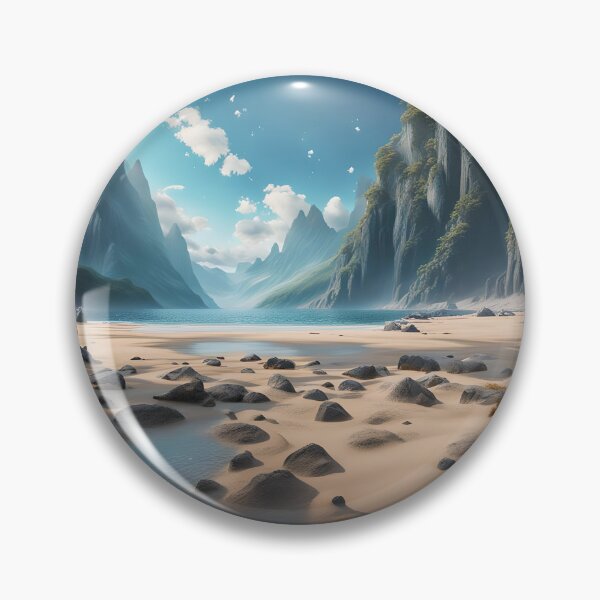 Item preview, Beach Between Mountains designed and sold by Xenoevos.