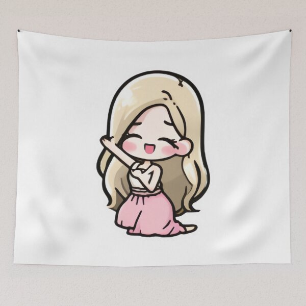 Item preview,  Cute girl POWERFULLY GIF designed and sold by ClothingSmile.