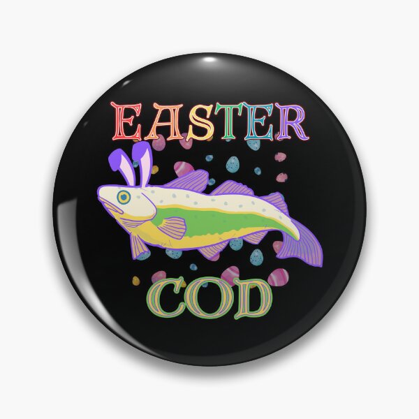 Item preview, Easter Cod, Funny Happy Easter Card designed and sold by theflandonian.