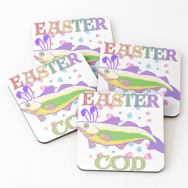 Item preview, Easter Cod, Funny Happy Easter Card designed and sold by theflandonian.