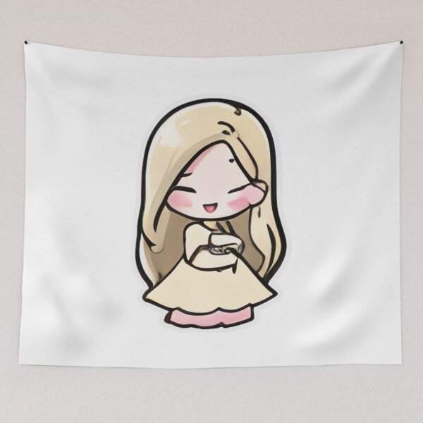 Item preview, Cute girl POWERFULLY GIF designed and sold by ClothingSmile.