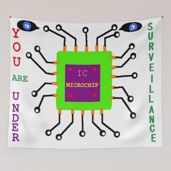 Item preview, Under Surveillance Illustration designed and sold by 3triadstore.