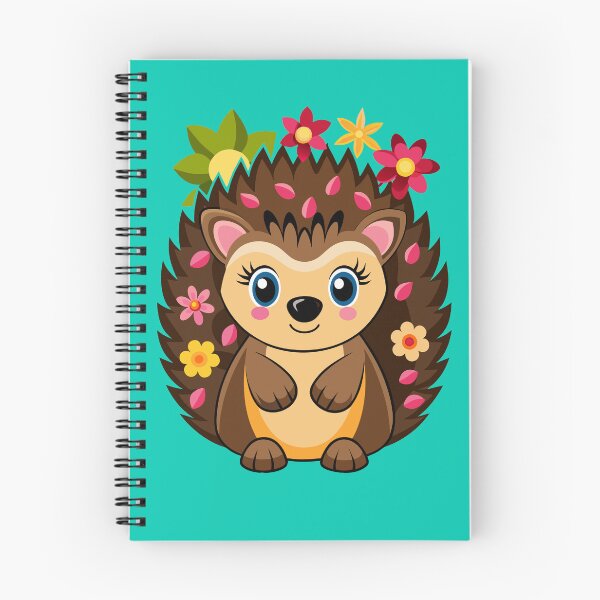 Item preview, Spring Hedgehog Flower Collector designed and sold by Lelijo.