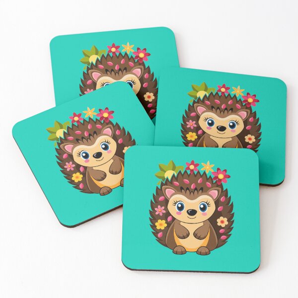 Item preview, Spring Hedgehog Flower Collector designed and sold by Lelijo.