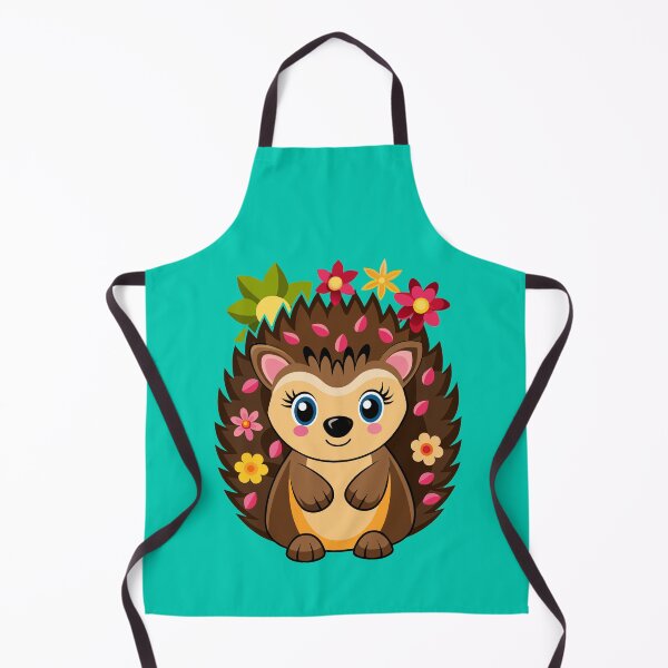 Item preview, Spring Hedgehog Flower Collector designed and sold by Lelijo.