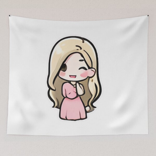 Item preview, Cute girl POWERFULLY GIF designed and sold by ClothingSmile.