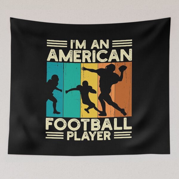 Item preview, I'm an American Football Player - Vintage American Football designed and sold by patriotwardrobe.