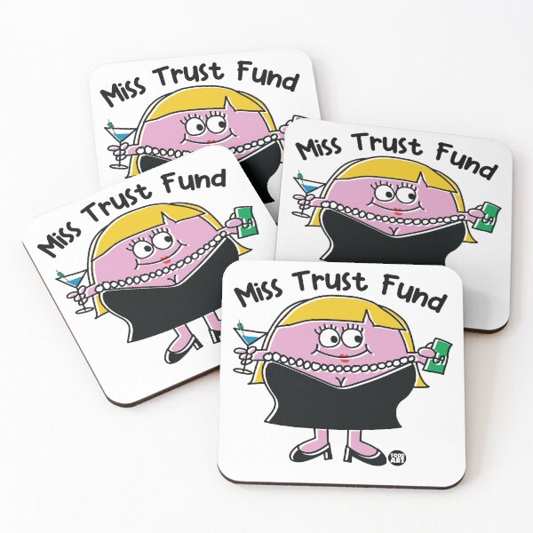 Item preview, LIL LOSERS - MISS TRUST FUND designed and sold by TODD GOLDMAN.