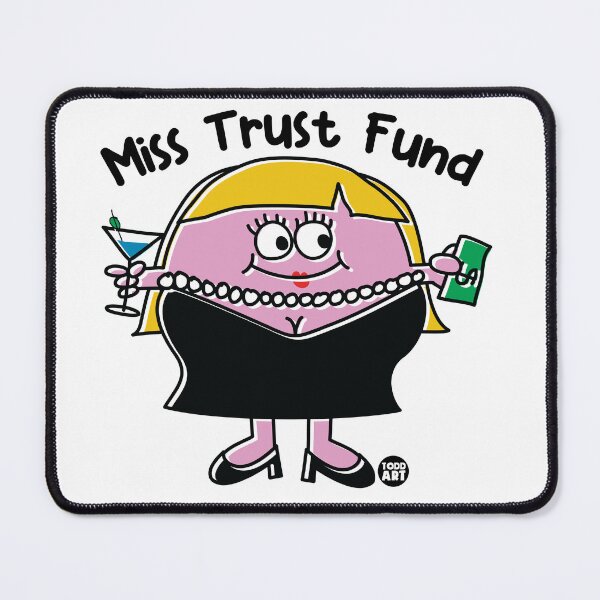 Item preview, LIL LOSERS - MISS TRUST FUND designed and sold by TODD GOLDMAN.