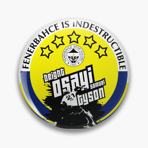 Item preview, Fenerbahçe Bright Osayi Samuel themed graphic design designed and sold by ironpalette.