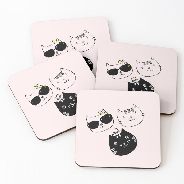 Item preview, Cool Kitties Sticker Pack designed and sold by Essafi  ⭐️⭐️⭐️⭐️⭐️⭐️.