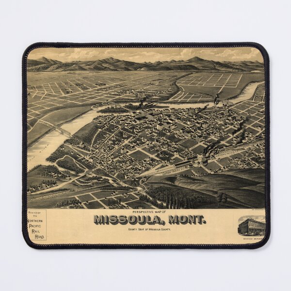 Item preview, Missoula, Montana (1891) designed and sold by allhistory.