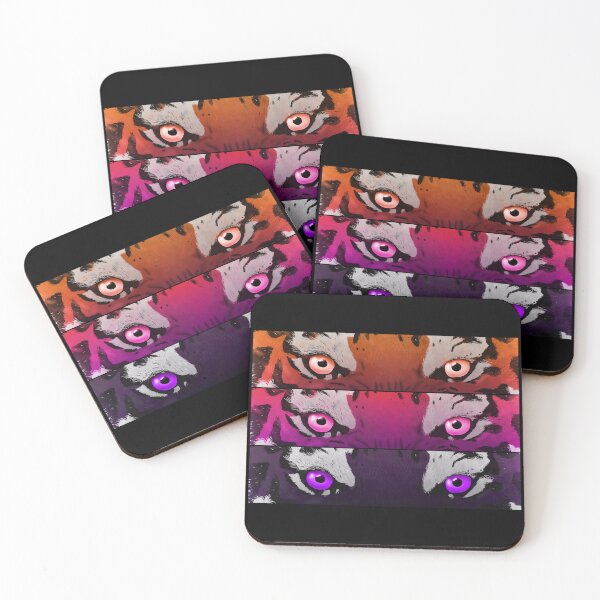 Item preview, Tiger Eyes Multicolored 2 designed and sold by KMH-Artwork.