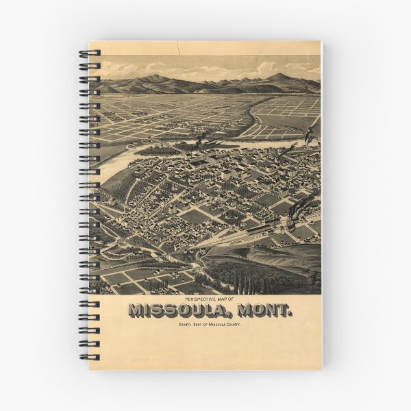 Item preview, Missoula, Montana (1891) designed and sold by allhistory.