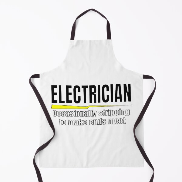 Item preview, Electrician - Stripping to make ends meet designed and sold by Brownpants.