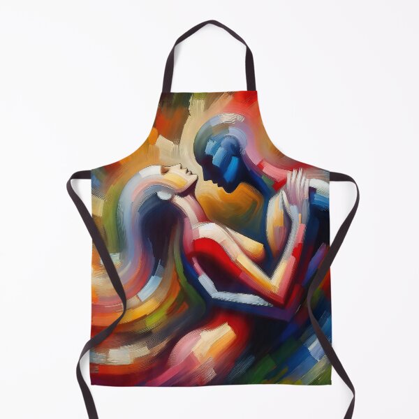 Item preview, Harmony in Motion: The Dance of Abstract Love designed and sold by ArtComixHaven.
