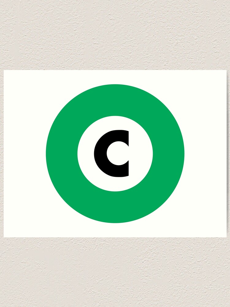 東京メトロ 千代田線ロゴ Tokyo Metro Chiyoda Line Logo Art Print By Tokyoflagstore Redbubble