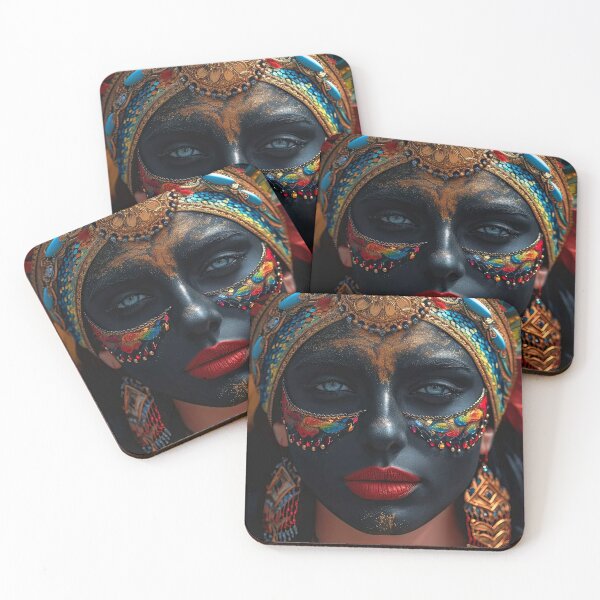 Item preview, Mardi Gras Krewe of Zulu Dancer designed and sold by OccultDreams.