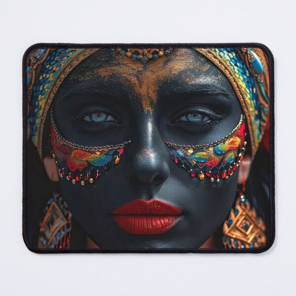 Item preview, Mardi Gras Krewe of Zulu Dancer designed and sold by OccultDreams.