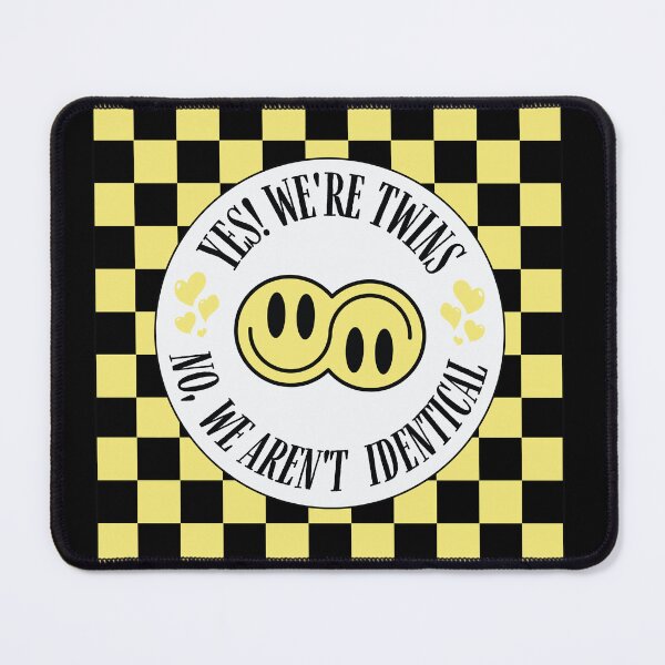 Item preview, Yes! We Are Twins No, We Are Not Identical-Yellow designed and sold by KnockingLouder.
