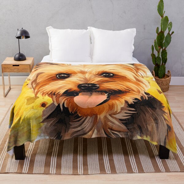 Item preview, Watercolor Yorkshire Terrier designed and sold by TheAnimalZ00.