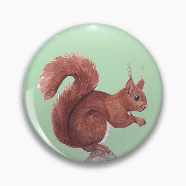Item preview, RED SQUIRREL-Sciurus vulgaris designed and sold by BEATRIZ ABAITUA.