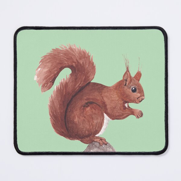 Item preview, RED SQUIRREL-Sciurus vulgaris designed and sold by BEATRIZ ABAITUA.