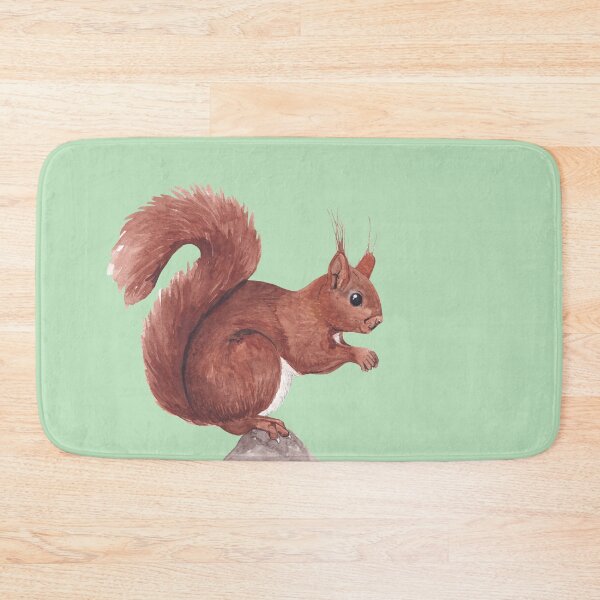 Item preview, RED SQUIRREL-Sciurus vulgaris designed and sold by BEATRIZ ABAITUA.