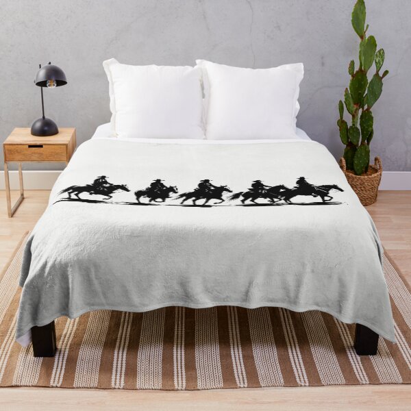 Item preview, black and white horse riders designed and sold by YuliaHulia.