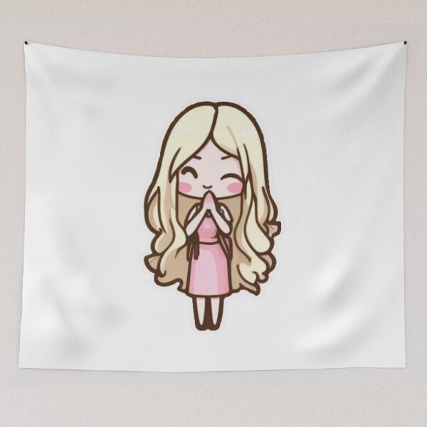 Item preview, Cute girl POWERFULLY GIF designed and sold by ClothingSmile.