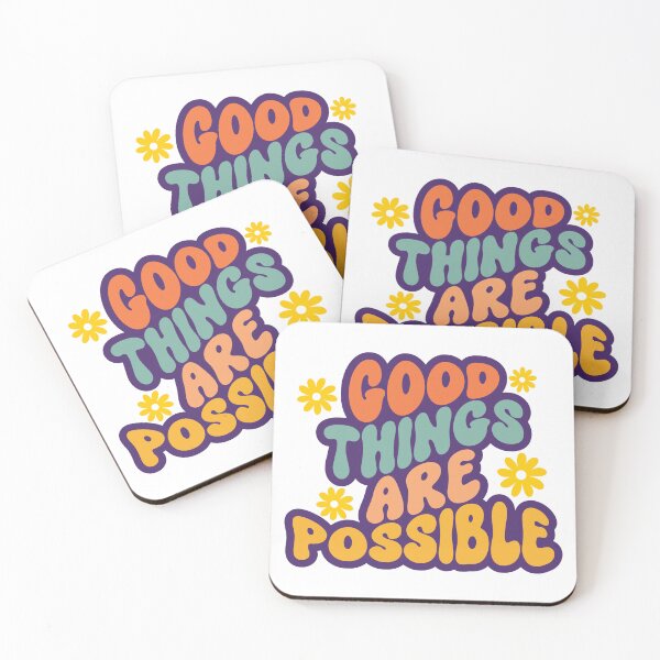Item preview, Good things are possible positive designed and sold by ShopMaxiDesigns.