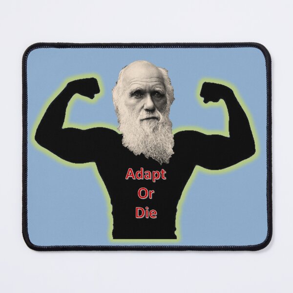 Item preview, Adapt or Die Darwin designed and sold by Quotology.
