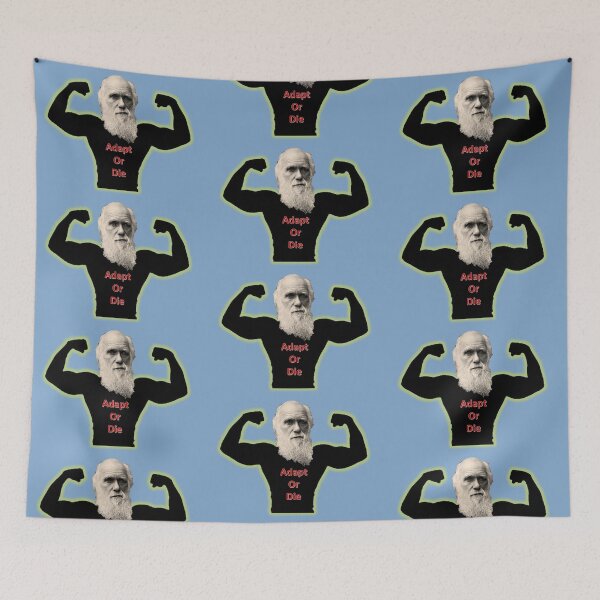 Item preview, Adapt or Die Darwin designed and sold by Quotology.